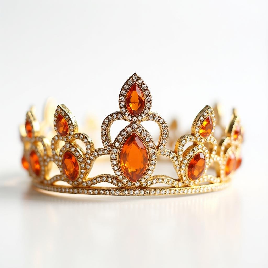 Miss Orange Queen crown symbolizing excellence